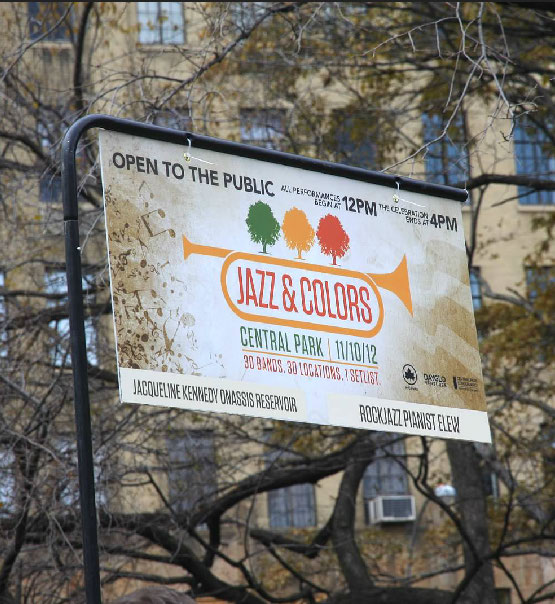 Jazz & Colors Sign